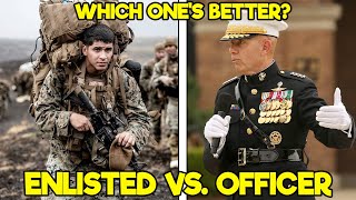 Enlisted vs Officers in the US Military What’s the difference [upl. by Ormsby]