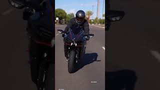 Kawasaki H2R  World Record 400 kmh in 26 sec HD [upl. by Bail794]