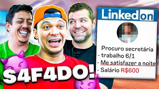 PERDERAM A NOÇÃO NAS VAGAS DE EMPREGO 🤣 ft Renato Albani amp Victor Sarro [upl. by Brezin401]