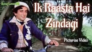 Ik Raasta Hai Zindagi  Full Song  Kaala Patthar  Shashi Kapoor  Kishore Kumar Lata Mangeshkar [upl. by Trever]