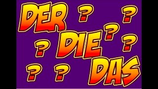 Der Die Das Rap Learn german articles with music [upl. by Nyrem]