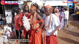 The Traditional Marraige Between Success Eki Peter And Faith Oghogho Iyamu [upl. by Jemine]