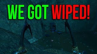 WE GOT WIPED  ARK Aberration Official PvP  Ep9 [upl. by Airdnala]