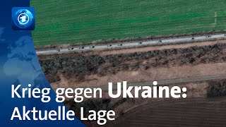 Ukraine Russland zieht Truppen im Osten zusammen [upl. by Saree]