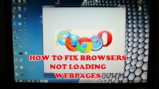 how to fix internet working but browser not working [upl. by Haldeman]