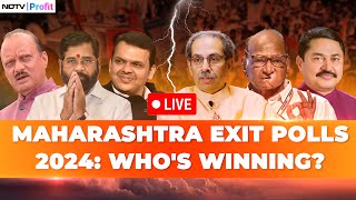 Maharashtra Election LIVE I Maharashtra Exit Polls 2024 I Maharashtra Election Updates [upl. by Llerrehs]