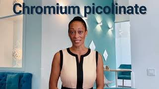 Chromium picolinate for PCOS [upl. by Woothen642]