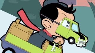 GoKarting Bean Style  Mr Bean Official Cartoon [upl. by Iohk32]