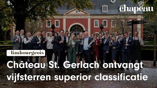 Château St Gerlach eerste vijf sterren superior hotel in Limburg NL [upl. by Aizti935]