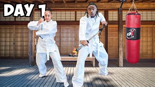 WE TRIED THE WORLD’S HARDEST KARATE TRAINING [upl. by Dinesh183]