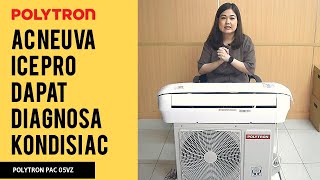 UNBOXING DAN REVIEW AC POLYTRON PAC05VZ AC SPLIT 12 PK STANDARD NEUVA ICE PRO  CICI REVIEW 38 [upl. by Engedus]