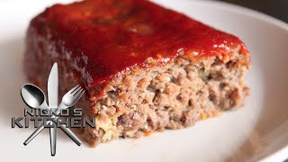 HOW TO MAKE MEATLOAF  VIDEO RECIPE [upl. by Yvette]