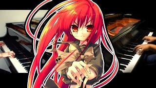 Shakugan no Shana OP1  Hishoku no Sora Piano Duet ft Fantasiex3 [upl. by Nick]