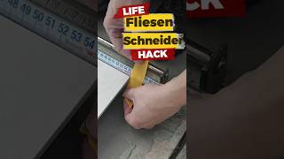 Fliesenschneider Life Hack  Einfach Genial [upl. by Meagan]