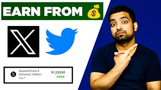 Earn Money From Twitter X 🔥 Apply Eligibility Full Process  X Ad Revenue Monetization [upl. by Brufsky909]