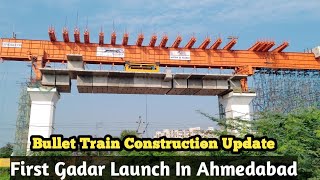 Indias First Bullet Train Construction New Update  Mumbai To Ahmedabad High Speed Rail Corridor [upl. by Akelam]