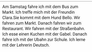 A1 Langsam Deutsch HörenAudio Dativ mit amp zu [upl. by Habas]