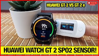 Huawei Watch GT 2 vs GT 2e amp SpO2 Monitor [upl. by Bryanty703]