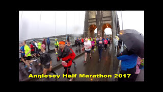 Anglesey Half Marathon 2017  Menai Bridge [upl. by Flossy592]