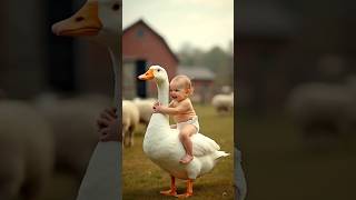 Cute babies on the farm babys cute cutebaby babydance bebestiktoks hypevibe [upl. by Fowkes]