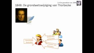 14 De grondwet van 1848 Rechtsstaat en democratie  Geschiedeniswerkplaats [upl. by Nrobyalc]