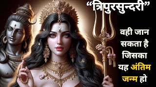 Tripura Sundari Sadhna vidhi Rahsyam  त्रिपुरा सुन्दरी रहस्यम  tripurasundari [upl. by Ardnossak]