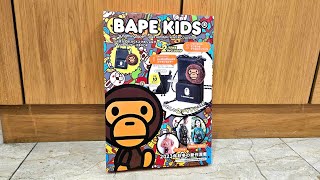 BAPE KIDS by a bathing ape 2023 AUTUMNWINTER COLLECTION UNBOXING [upl. by Aicilihp152]