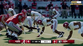 College Football 25 FULL GAMEPLAY Alabama vs Georgia [upl. by Vladimir846]