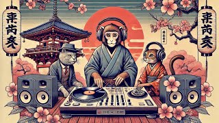 【 Shamisen Metal 】Shamisen 三味線 Instrument  Relaxing Music To Study With Monkey [upl. by Ellehcer196]