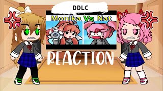 DDLC React  FNF Termination but Monika Natsuki Sings It Gacha Club [upl. by Evangelin]