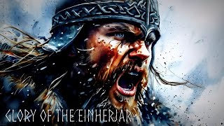 Mørk Byrde  GLORY OF THE EINHERJAR  Dark Viking Music [upl. by Olbap]