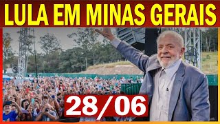 Lula inaugura viaduto em Juiz de Fora e anuncia investimentos em MG [upl. by Goerke518]