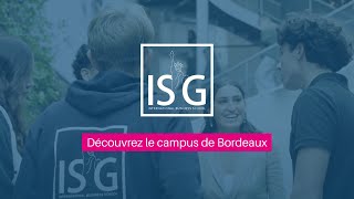 Découvrez le campus ISG de Bordeaux [upl. by Niraa514]