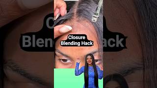 Blend Your Widows Peak Like a Pro with Glueless Closure ❤️ [upl. by Tibbetts]