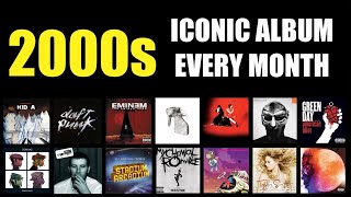 Most Iconic Album Released Every Month of the 2000s [upl. by Vaas176]