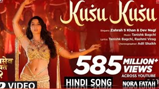 kusu kusu song Nora fatehi l satyameva jayate 2 I john A divya k l Tanisha B Zahara khan dev N l [upl. by Rebmit]