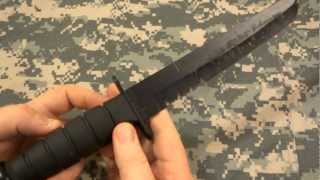 KABAR Tanto  Test and Review [upl. by Sidnala]