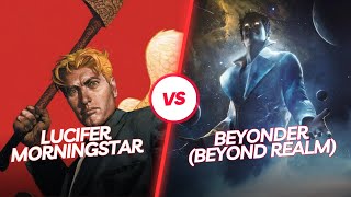 Lucifer Morningstar vs Beyonder Beyond Realm With proof 🔥 lucifer marvel dc [upl. by Ahsenak]