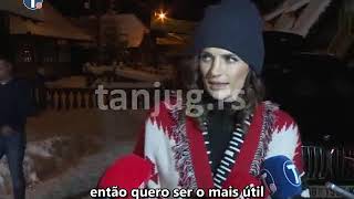 Stana Katic  Kustendorf Festival Tanjug  11012019 legendado [upl. by Awahsoj45]