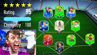 WORLDS FIRST 195 RATED FUT DRAFT  FIFA 21 [upl. by Christy]