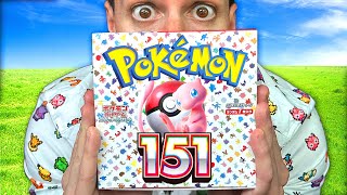 NEW Pokemon 151 Booster Box Opening [upl. by Malliw]