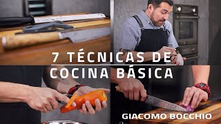 TE VOY A ENSEÑAR 7 TÉCNICAS CULINARIAS QUE TODO COCINERO DEBE SABER  GIACOMO BOCCHIO [upl. by Nuawd993]