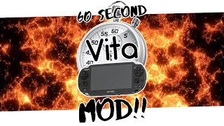 Modding a PS Vita in 60 Seconds  Modding Made Easy shorts [upl. by Kablesh25]