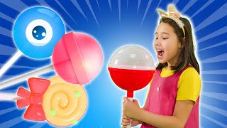 Yummy Lollipop Song  Hokie Pokie Kids Videos [upl. by Ylrehc]