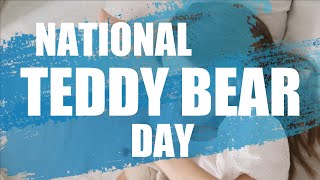 National American Teddy Bear Day is on this day November 14th [upl. by Phyllys]