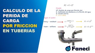 PÉRDIDAS DE CARGA CAUDAL O DIÁMETRO EJEMPLO 02 CON EXCEL [upl. by Medlin]