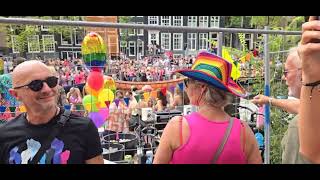 Pride Amsterdam 3 Augustus 2024 Canal Pride [upl. by Nixie]