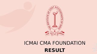 Cma July 2022 foundation results date cma cmaresults cmafoundation [upl. by Ban296]