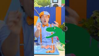 Blippi gets MAD😡 Try and try again to find the HIDDEN Slime Dinosaur 🦖 blippi shorts [upl. by Baptist]