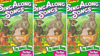 Disney Sing Along Songs The Bare Necessities 1987 [upl. by Voletta668]